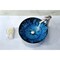Anzzi Telina Deco-Glass Vessel Sink in Lustrous Blue and Black Y270 - alternate 2